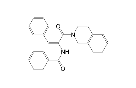 N-[1-(3,4-Dihydro-1H-isoquinoline-2-carbonyl)-2-phenyl-vinyl]-benzamide