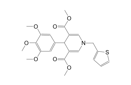 3,5-pyridinedicarboxylic acid, 1,4-dihydro-1-(2-thienylmethyl)-4-(3,4,5-trimethoxyphenyl)-, dimethyl ester