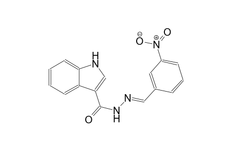 N'-[(E)-(3-nitrophenyl)methylidene]-1H-indole-3-carbohydrazide