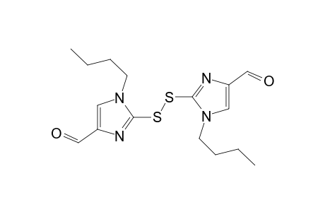1-butyl-2-[(1-butyl-4-formyl-2-imidazolyl)disulfanyl]-4-imidazolecarboxaldehyde