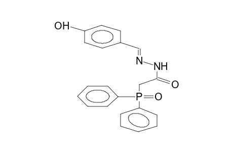 4-HYDROXYBENZAL, DIPHENYLPHOSPHORYLACETYLHYDRAZONE (ISOMER MIXTURE)