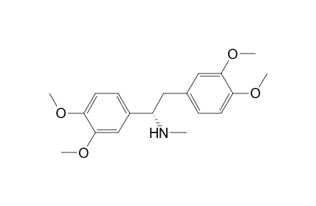 (1S)-1,2-bis(3,4-dimethoxyphenyl)-N-methyl-ethanamine