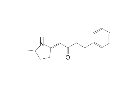 1-(5-Methyl-2-pyrrolidinylidene)-4-phenyl-2-butanone