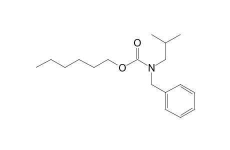 Carbonic acid, monoamide, N-benzyl-N-isobutyl-, hexyl ester