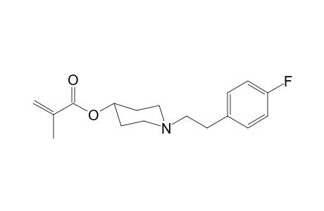 1-[2-(4-Fluorophenyl)ethyl]piperidin-4-yl-2-methylprop-2-enoate