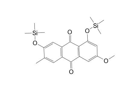 3-Methoxy-6-methyl-1,7-bis[(trimethylsilyl)oxy]anthra-9,10-quinone