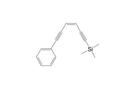 Trimethyl-[(Z)-6-phenylhex-3-en-1,5-diynyl]silane