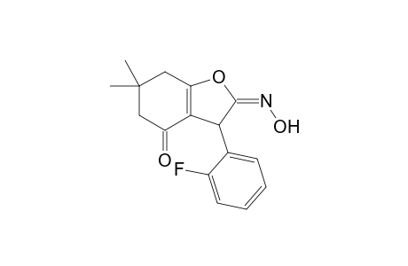 (E)-3-(2-Fluorophenyl)-2-(hydroxyimino)-6,6-dimethyl-2,3,6,7-tetrahydrobenzofuran-4(5H)-one