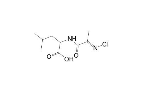 DL-Leucine, N-[2-(chloroimino)-1-oxopropyl]-
