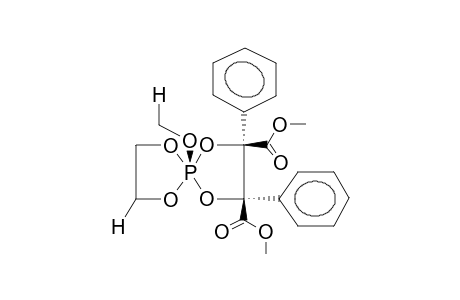 CIS-2-METHOXY-2,2-ETHYLENEDIOXY-4,5-DIPHENYL-4,5-DICARBOMETHOXY-SPIRO-1,3,2-DIOXAPHOSPHOLANE