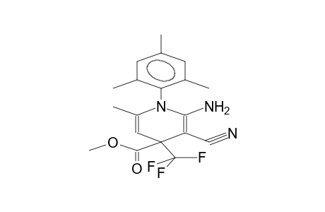 1-(2,4,6-TRIMETHYLPHENYL)-2-AMINO-3-CYANO-4-TRIFLUOROMETHYL-4-METHOXYCARBONYL-6-METHYL-1,4-DIHYDROPYRIDINE