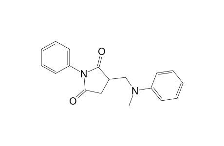 2-(N-Methylanilinomethyl)-N-phenylsuccinimide