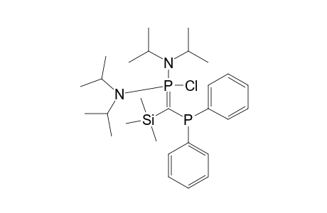 [chloro-(diisopropylamino)-[di(phenyl)phosphanyl-trimethylsilyl-methylene]phosphoranyl]-diisopropyl-amine