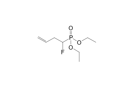 Diethyl 1-fluorobut-3-enylphosphonate