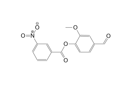 4-Formyl-2-methoxyphenyl 3-nitrobenzoate
