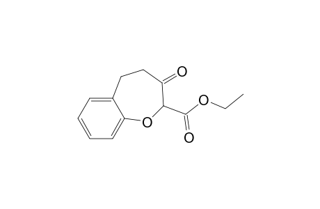 1-Benzoxepin-2-carboxylic acid, 2,3,4,5-tetrahydro-3-oxo-, ethyl ester