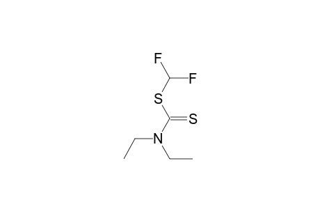 bis(fluoranyl)methyl N,N-diethylcarbamodithioate
