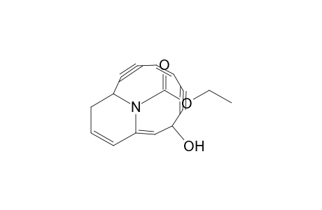 (4Z,9Z)-8-hydroxy-14-azabicyclo[8.3.1]tetradeca-4,9,11-trien-2,6-diyne-14-carboxylic acid ethyl ester