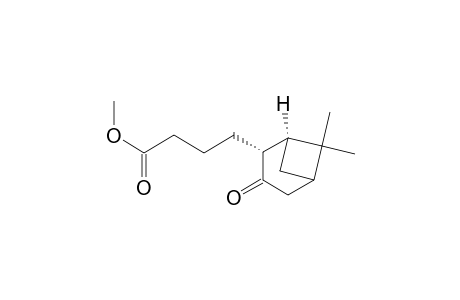 Methyl (-)-(1S,2R)-4-( 6',6'-dimethyl- 3'-oxobicyclo[3.1.1]hept-2'-yl)butanoate
