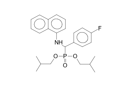 O,O-DIISOBUTYL(1-NAPHTHYLAMINO)(4-FLUOROPHENYL)METHYLPHOSPHONATE