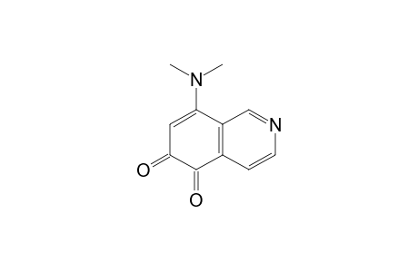 8-(dimethylamino)-5,6-isoquinolinedione