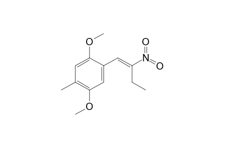 1,4-Dimethoxy-2-methyl-5-[(E)-2-nitrobut-1-enyl]benzene