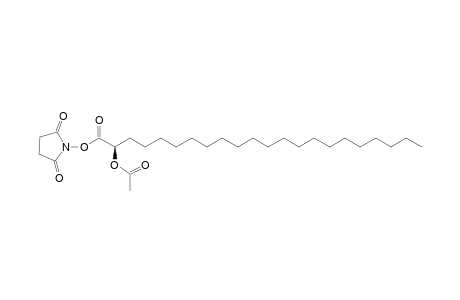 Succinimidoxy (2R)-2-acetoxydocosanate