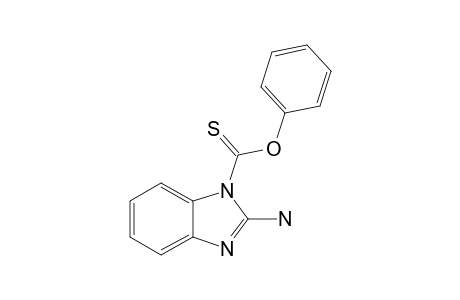 2-aminobenzimidazole-1-carbothioic acid O-phenyl ester