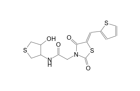 3-thiazolidineacetamide, 2,4-dioxo-N-[(3S,4R)-tetrahydro-4-hydroxythienyl]-5-(2-thienylmethylene)-, (5Z)-