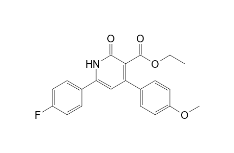 Ethyl 1,2-Dihydro-4-(4-methoxyphenyl)-6-(4-fluorophenyl)-2-oxo-3-pyridinecarboxylate