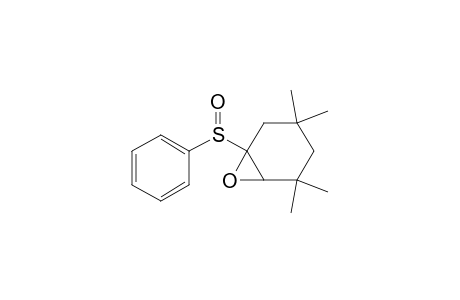 2,2,4,4-tetramethyl-6-(phenylsulfinyl)-7-oxabicyclo[4.1.0]heptane