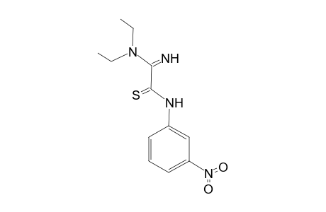 N'-(3-Nitrophenyl)thiocarbamoyl-N,N-(diethyl)amidine