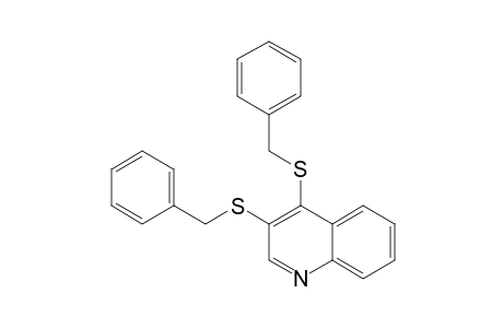 3,4-Bis(benzylsulfanyl)quinoline
