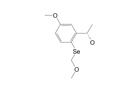 (S)-1-(5-METHOXY-2-METHOXYMETHYLSELENYLPHENYL)-ETHANOL