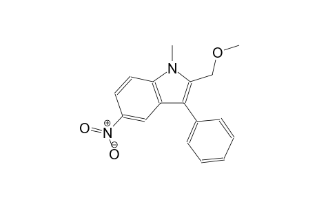 methyl (1-methyl-5-nitro-3-phenyl-1H-indol-2-yl)methyl ether