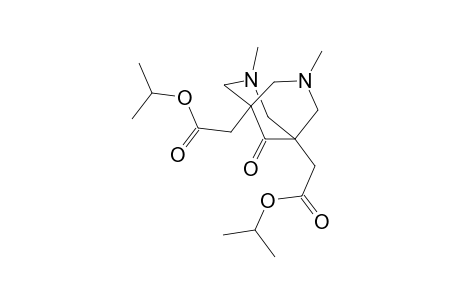 diisopropyl 2,2'-((1s,5s)-3,7-dimethyl-9-oxo-3,7-diazabicyclo[3.3.1]nonane-1,5-diyl)diacetate