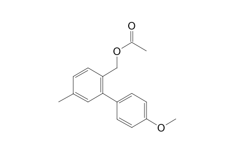 (4'-Methoxy-5-methyl-[1,1'-biphenyl]-2-yl)methyl acetate