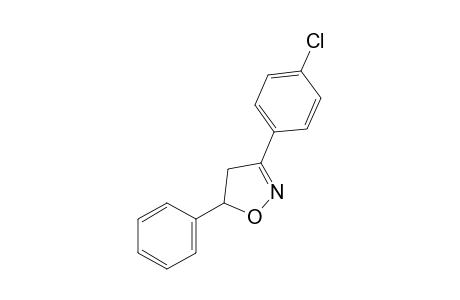 3-(p-chlorophenyl)-5-phenyl-2-isoxazoline