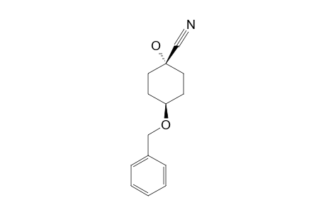TRANS-4-BENZYLOXYCYCLOHEXANONE-CYANOHYDRIN