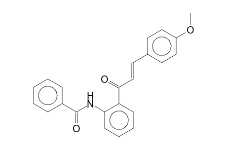 2-Propen-1-one, 3-(4-methoxyphenyl)-1-(2-benzoylamino)-