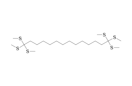1,1,1,14,14,14-Hexakis(methylthio)tetradecane