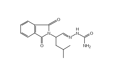 N-(1-FORMYL-3-METHYLBUTYL)PHTHALIMIDE, SEMICARBAZONE
