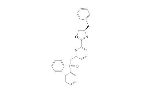 (S)-2-[(DIPHENYL-PHOSPHANOYL)-METHYL]-6-(4-BENZYL-4,5-DIHYDROOXAZOL-2-YL)-PYRIDINE