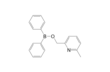 Diphenylborinic acid, ester with 6-methyl-2-pyridinemethanol