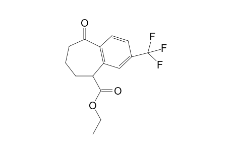 Ethyl 9-oxo-3-(trifluoromethyl)-6,7,8,9-tetrahydro-5H-benzocycloheptene-5-carboxylate