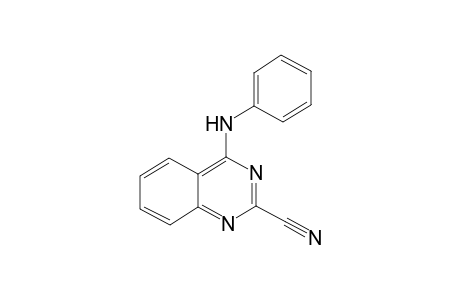 4-(Phenylamino)quinazoline-2-carbonitrile