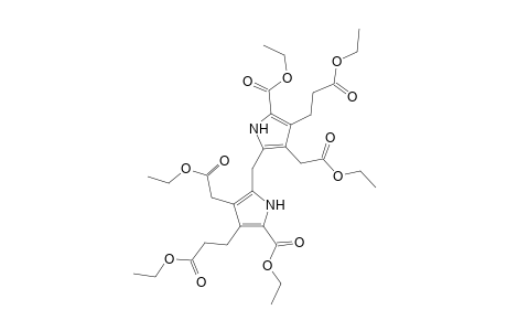 [(1H)-Pyrrole-3-propanoic acid, 2-ethoxycarbonyl-4-ethoxycarbonylmethyl]-5,5'-methylene, bis-, diethyl ester