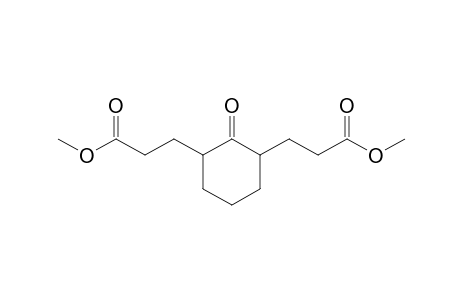 2-oxo-1,3-cyclohexanedipropionic acid, dimethyl ester