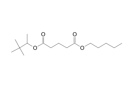 Glutaric acid, 3,3-dimethylbut-2-yl pentyl ester