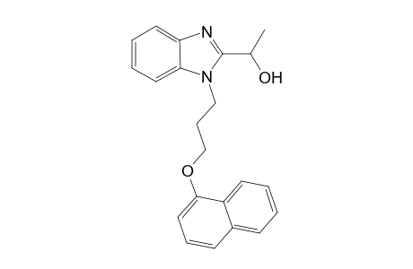 1H-1,3-Benzimidazole-2-methanol, .alpha.-methyl-1-[3-(1-naphthalenyloxy)propyl]-